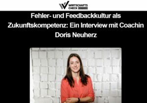 Interview im Wirtschaftscheck Magazin