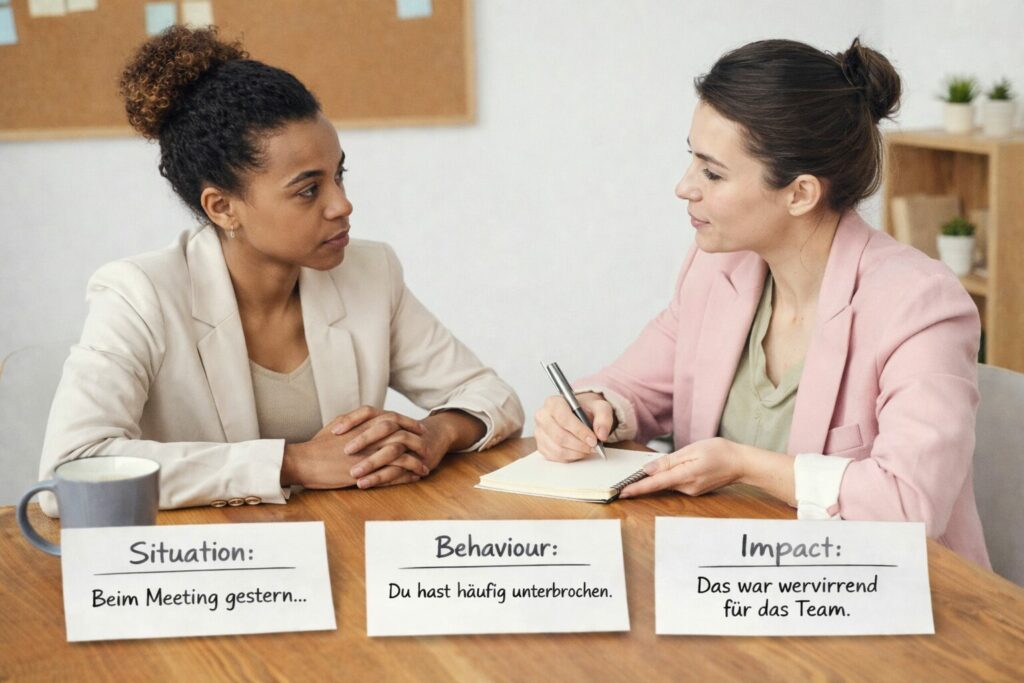 SBI Methode im Feedbackgespräch